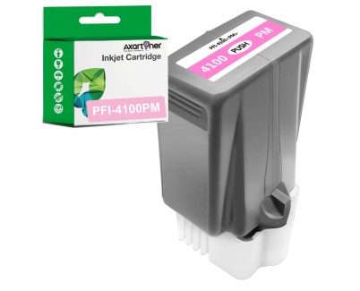 Compatible Canon PFI4100 Magenta Photo Cartucho de Tinta Pigmentada PFI-4100PM / 6782C001 para imagePROGRAF Pro-1100 / iPF Pro1100