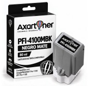 Compatible Canon PFI4100 Negro Mate Cartucho de Tinta Pigmentada PFI-4100MBK / 6776C001 para imagePROGRAF Pro-1100 / iPF Pro1100