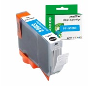 Compatible Canon PFI5100 Cyan Cartucho de Tinta Pigmentada PFI-5100C / 6953C001 para Canon imagePROGRAF Pro-310 / iPF Pro-310