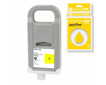 Compatible Canon PFI710 Amarillo Cartucho de Tinta Pigmentada 2357C001 / PFI-710Y para imagePROGRAF IPF TX2000 TX3000 TX3100 TX4000 TX4100