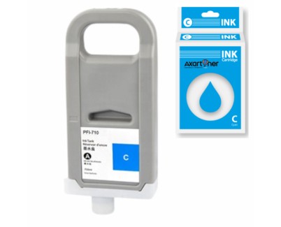 Compatible Canon PFI710 Cyan Cartucho de Tinta Pigmentada 2355C001 / PFI-710C para imagePROGRAF IPF TX2000 TX3000 TX3100 TX4000 TX4100