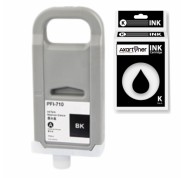 Compatible Canon PFI710 Negro Cartucho de Tinta Pigmentada 2354C001 / PFI-710BK para imagePROGRAF IPF TX2000 TX3000 TX3100 TX4000 TX4100