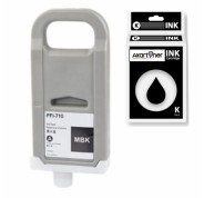 Compatible Canon PFI710 Negro Mate Cartucho de Tinta Pigmentada 2353C001 / PFI-710MBK para imagePROGRAF IPF IPF TX2000 TX3000 TX3100 TX4000 TX4100