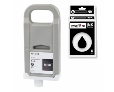 Compatible Canon PFI710 Negro Mate Cartucho de Tinta Pigmentada 2353C001 / PFI-710MBK para imagePROGRAF IPF IPF TX2000 TX3000 TX3100 TX4000 TX4100