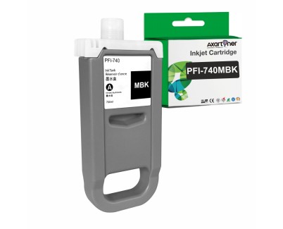 Compatible Canon PFI740MBK / PFI340MBK Negro Mate Cartucho de Tinta Pigmentada 4768C001 / 4773C001 para imagePROGRAF TZ-30000 TZ-32000