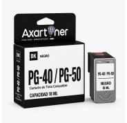 Compatible Canon PG40 / PG50 / PG37 Negro Cartucho de Tinta - Muestra Nivel de Tinta - 0615B001 / 0616B001 / 2145B001