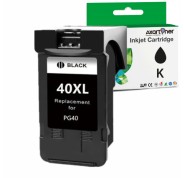 Compatible Canon PG40 / PG50 / PG37 Negro Cartucho de Tinta - Muestra Nivel de Tinta - 0615B001 / 0616B001 / 2145B001