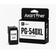 Compatible Canon PG540XL Negro 5222B005 / 5225B005 Cartucho de Tinta - Muestra Nivel de Tinta PG-540 / PG540