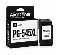 Compatible Canon PG545XL / PG-545 Negro Cartucho de Tinta 8286B001 (Muestra Nivel de Tinta)