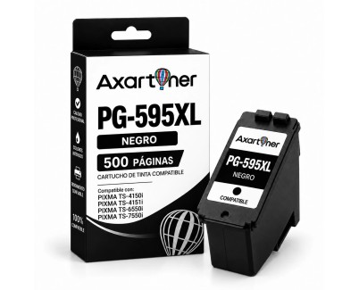 Compatible Canon PG595XL Negro Cartucho de Tinta 7170C001 para Canon Pixma TS4150i / TS4151i / TS6550i / TS7550I