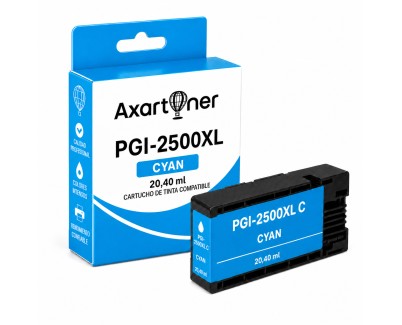 Compatible Canon PGI2500XL Cyan Cartucho de Tinta 9265B001 PGI-2500