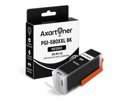 Compatible Canon PGI580XXL / PGI-580 Negro Cartucho de Tinta 1970C001 / 2078C001 / 2024C001