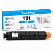 Compatible Canon T01 / 8067B001 Cyan Cartucho de Toner para imagePress C60 C600 C600i C65 C650 C700 C750 C800 C850 C910 V700 V800 V900