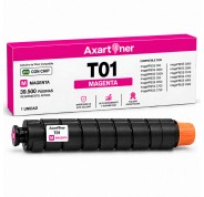 Compatible Canon T01 / 8068B001 Magenta Cartucho de Toner para imagePress C60 C600 C600i C65 C650 C700 C750 C800 C850 C910 V700 V800 V900