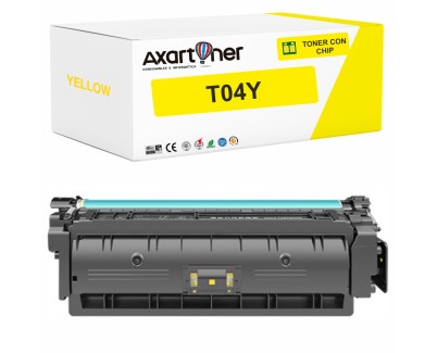 Compatible Canon T04 Amarillo Cartucho de Toner 2977C001 / T04Y para Canon imageRUNNER Advance C475i III, C475iF III, C475iFZ III, C475iZ III, DX C477iZ