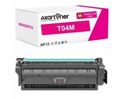 Compatible Canon T04 Magenta Cartucho de Toner 2978C001 / T04M para Canon imageRUNNER Advance C475i III, C475iF III, C475iFZ III, C475iZ III, DX C477iZ