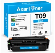 Compatible Canon T09 - CON CHIP - Cyan Cartucho de Toner 3019C006 para i-SENSYS X C1127i, X C1127iF, X C1127P