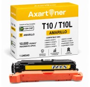 Compatible Canon T10 / T10L - Con Chip - Amarillo Cartucho de Toner 4563C001 / 4802C001 para Canon i-SENSYS X C1533 / X C1538 - Canon IR-C1533 / IR-C1538