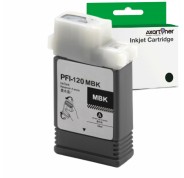 Compatible Canon PFI120 / PFI-120MBK Negro Mate Cartucho de Tinta Pigmentada 2884C001 para ImagePrograf TM-200, TM-205, TM-300, TM-305