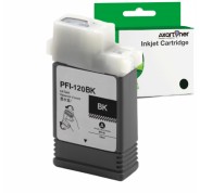 Compatible Canon PFI120 / PFI-120BK Negro Cartucho de Tinta Pigmentada 2885C001 para ImagePrograf TM-200, TM-205, TM-300, TM-305