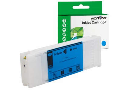 Compatible Epson T7252 Cyan Cartucho de Tinta C13T725200 para Epson SureColor SC-F2000 / SC-F2100