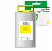 Compatible Epson T8784 / T8384 Amarillo Cartucho de Tinta Pigmentada C13T878440 / C13T838440 para WorkForce Pro WF-R5190, WF-R5690