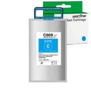 Compatible Epson T9732 Cyan Cartucho de Tinta Pigmentada C13T973200 para Epson WorkForce Pro WF-C869