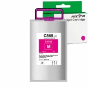 Compatible Epson T9733 Magenta Cartucho de Tinta Pigmentada C13T973300 para Epson WorkForce Pro WF-C869