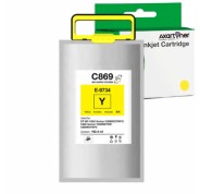 Compatible Epson T9734 Amarillo Cartucho de Tinta Pigmentada C13T973400 para Epson WorkForce Pro WF-C869