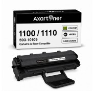 Compatible Dell 1100, 1110 Negro Cartucho de Toner 593-10109