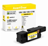 Compatible Dell 1250c / 1350cnw / 1355cn / 1355cnw / C1760nw / C1765nf / C1765nfw Amarillo Cartucho de Toner 593-11143 / W8X8P / WM2JC / 593-11147 / 4NKC7 / J95NM