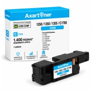 Compatible Dell 1250c / 1350cnw / 1355cn / 1355cnw / C1760nw / C1765nf / C1765nfw Cyan Cartucho de Toner 593-11141 / 79K5P / C5GC3 / 593-11145 / 5PR32 / YX24V