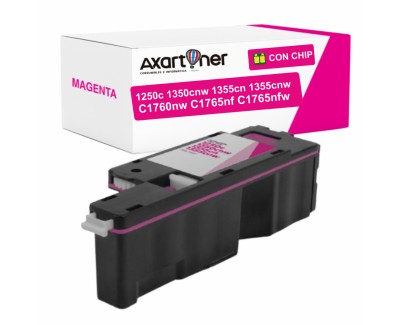 Compatible Dell 1250c / 1350cnw / 1355cn / 1355cnw / C1760nw / C1765nf / C1765nfw Magenta Cartucho de Toner 593-11142 / 4DV2W / XMX5D / 593-11146 / HX76J / MHT79