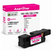 Compatible Dell 1250c / 1350cnw / 1355cn / 1355cnw / C1760nw / C1765nf / C1765nfw Magenta Cartucho de Toner 593-11142 / 4DV2W / XMX5D / 593-11146 / HX76J / MHT79