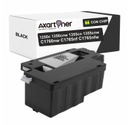 Compatible Dell 1250c / 1350cnw / 1355cn / 1355cnw / C1760nw / C1765nf / C1765nfw Negro Cartucho de Toner 593-11140 / DC9NW / 810WH / DV16F / 593-11144 / TRNFF / XKP2P