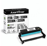 Compatible Dell 2230 / 2235 / 2330 / 2350 / 3330DN / 3330 / 3335 Negro Tambor de Imagen 593-10338 / PK496 (Drum)