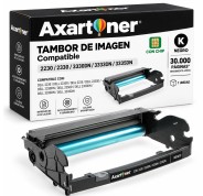 Compatible Dell 2230 / 2235 / 2330 / 2350 / 3330DN / 3330 / 3335 Negro Tambor de Imagen 593-10338 / PK496 (Drum)