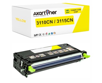 Compatible Dell 3110CN / 3115CN Amarillo Cartucho de Toner 593-10173