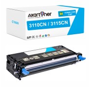 Compatible Dell 3110CN / 3115CN Cyan Cartucho de Toner 593-10171