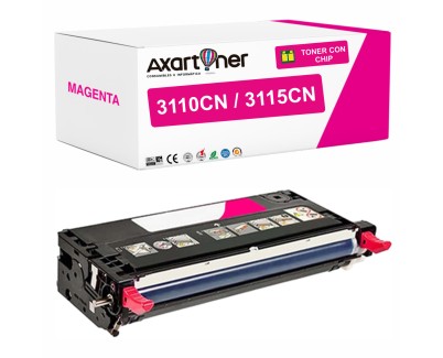 Compatible Dell 3110CN / 3115CN Magenta Cartucho de Toner 593-10172