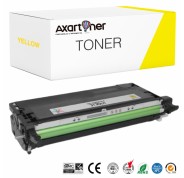 Compatible Dell 3130cn Amarillo Cartucho de Toner 593-10291