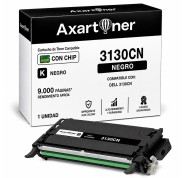 Compatible Dell 3130cn Negro Cartucho de Toner 593-10289
