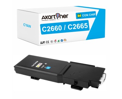 Compatible Dell C2660DN / C2665DNF Cyan Cartucho de Toner 593-BBBT / 488NH / TW3NN