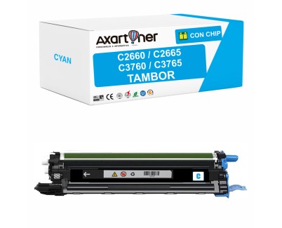 Compatible Dell C2660dn / C2665dnf / C3760dn / C3760n / C3765dnf Cyan Tambor de Imagen 724-10352 (Drum)