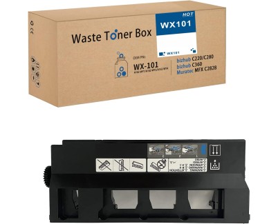 Compatible Dep&oacute;sito toner residual KONICA MINOLTA BIZHUB C220 / C280 / C360 A162WY1 / WX-101