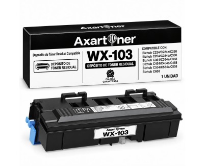 Compatible Dep&oacute;sito Toner Residual Konica Minolta WX-103, A4NNWY1, AAVA0Y1, 54G0W00 WX103