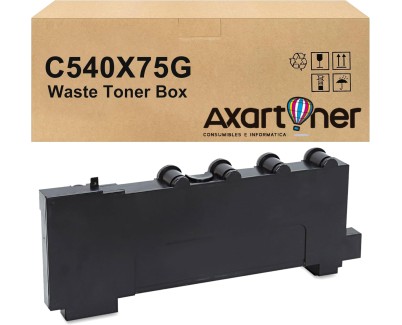 Compatible Dep&oacute;sito Toner Residual LEXMARK C540 / C544 / CS310 / CS410 / CS510 / CX310 / CX410 / CX510 C540X75G