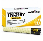 Compatible Develop ineo +220 / +280 / +360 Amarillo Cartucho de Toner