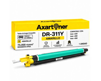 Compatible Develop ineo +220 / +280 / +360 Amarillo Tambor de Imagen DR311CMY / A0XV0TD (Drum)