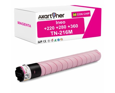 Compatible Develop ineo +220 / +280 / +360 Magenta Cartucho de Toner